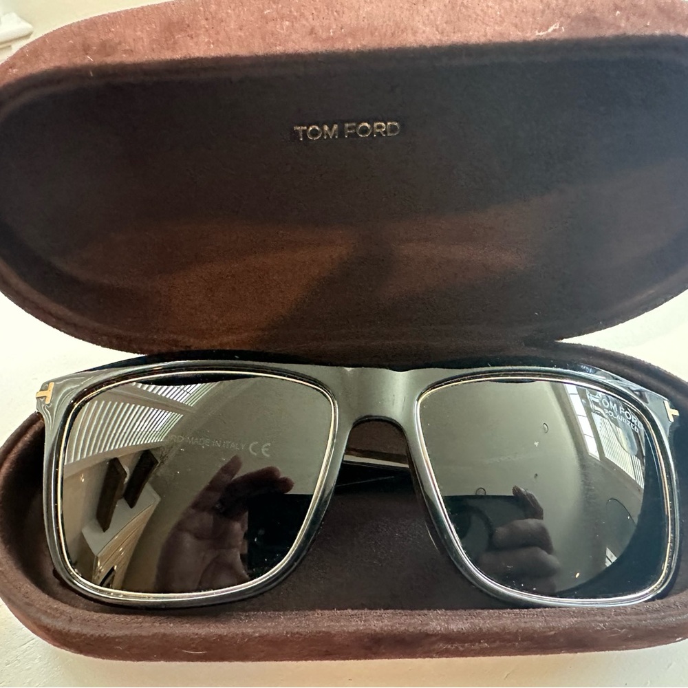 Tom Ford Karlie Black/Tortoise Sunglasses